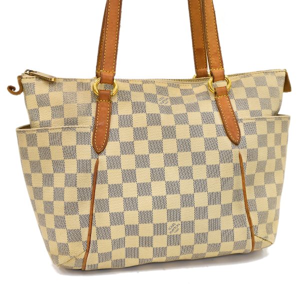 5000041884102478 1 Louis Vuitton Totally PM Tote Shoulder Bag Damier Azur Ivory