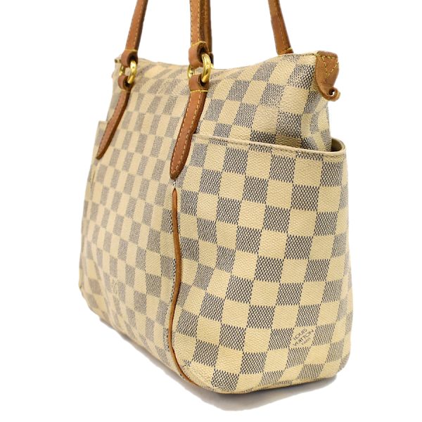 5000041884102478 2 Louis Vuitton Totally PM Tote Shoulder Bag Damier Azur Ivory