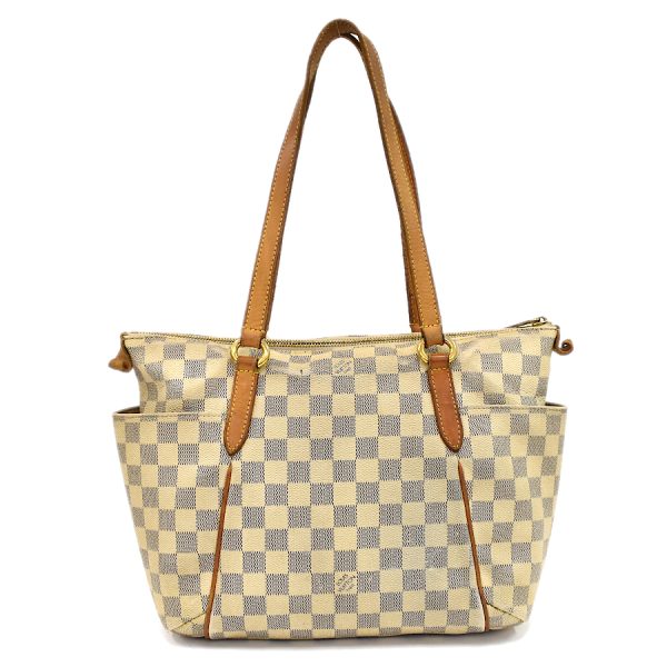 5000041884102478 3 Louis Vuitton Totally PM Tote Shoulder Bag Damier Azur Ivory