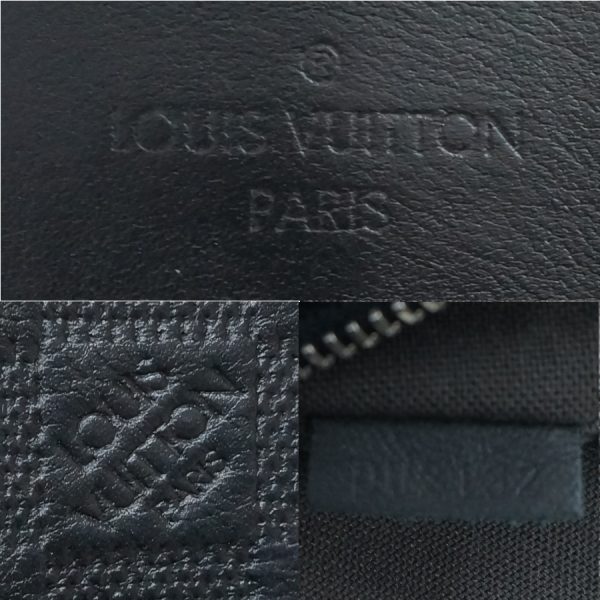 5000041884102497 9 Louis Vuitton Infini Calypso MM Shoulder Bag N41201 Damier Black