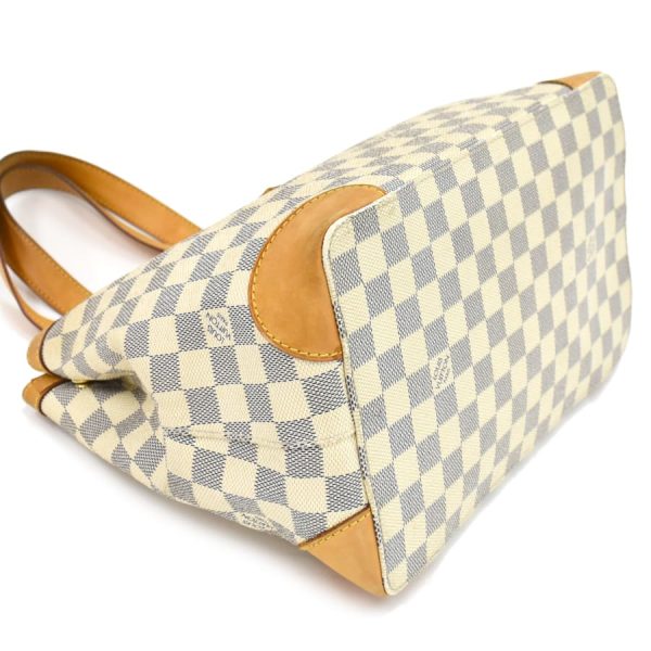 5000041884102500 6 Louis Vuitton Hampstead PM Tote Bag Damier Azur White