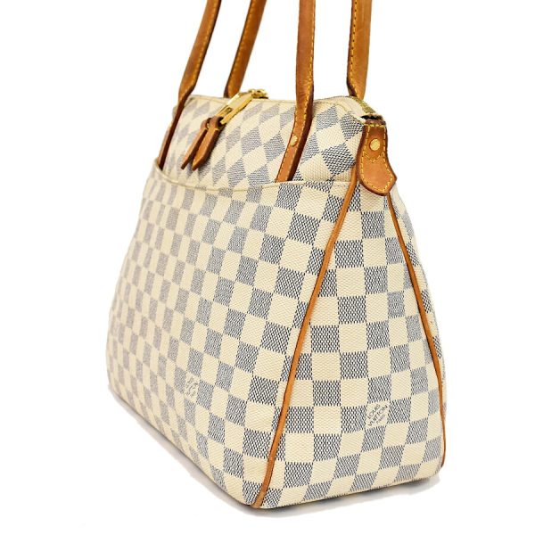 5000041884102507 2 Louis Vuitton Figeri PM Shoulder Bag Damier Azur Ivory