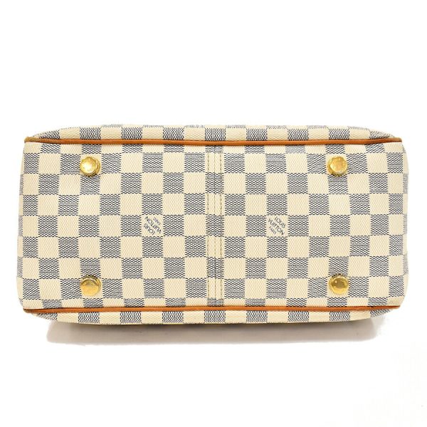 5000041884102507 4 Louis Vuitton Figeri PM Shoulder Bag Damier Azur Ivory