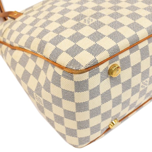 5000041884102507 5 Louis Vuitton Figeri PM Shoulder Bag Damier Azur Ivory