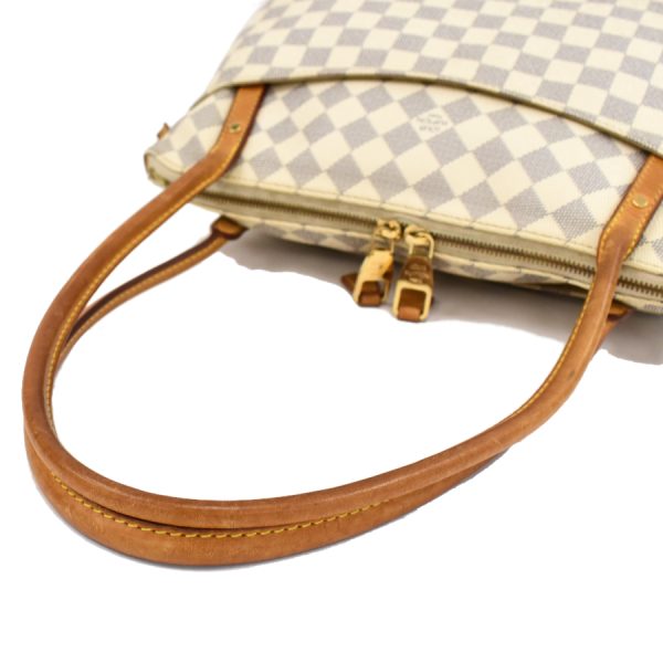 5000041884102507 6 Louis Vuitton Figeri PM Shoulder Bag Damier Azur Ivory