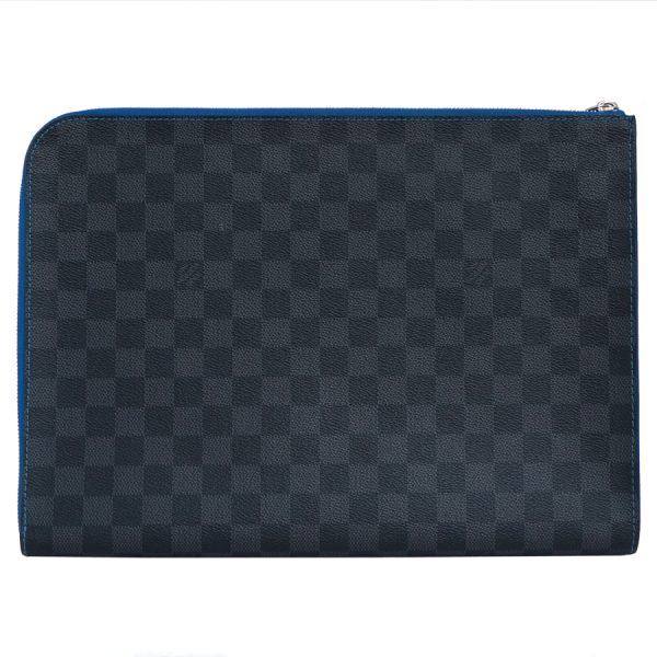 5000041884102516 3 Louis Vuitton Pochette Jules GM Clutch Bag Damier Graphite