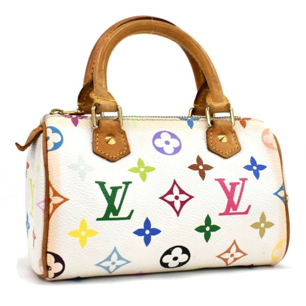 5000041884102524 1 Louis Vuitton Mini Speedy Handbag Monogram Multicolor Bronze