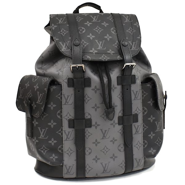 5000041884102533 1 Louis Vuitton Christopher PM Backpack Monogram Eclipse Reverse