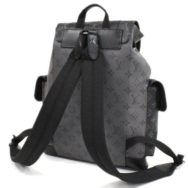 5000041884102533 4 Louis Vuitton Christopher PM Backpack Monogram Eclipse Reverse