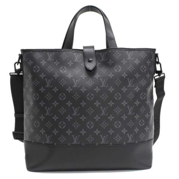 5000041884102535 3 Louis Vuitton Saumur Tote 2 Way Shoulder Bag Monogram Eclipse Black