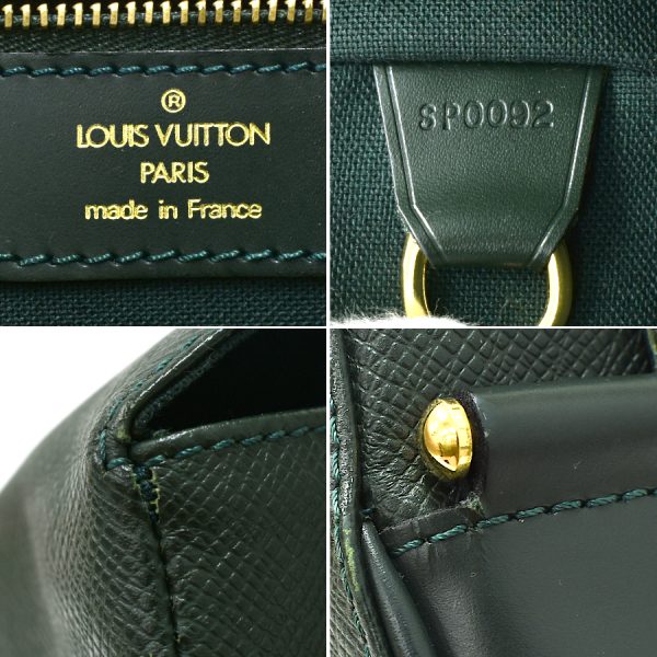 5000041884102553 9 Louis Vuitton Yaranga Crossbody Shoulder Bag M30824 Taiga Epicea Leather Green