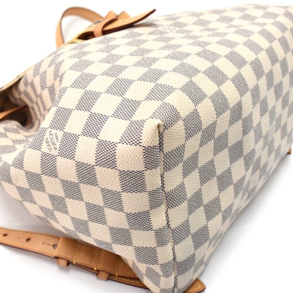 5000041884102557 6 Louis Vuitton Sperone Backpack Rucksack Damier Azur Off White