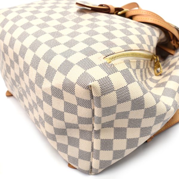 5000041884102557 7 Louis Vuitton Sperone Backpack Rucksack Damier Azur Off White