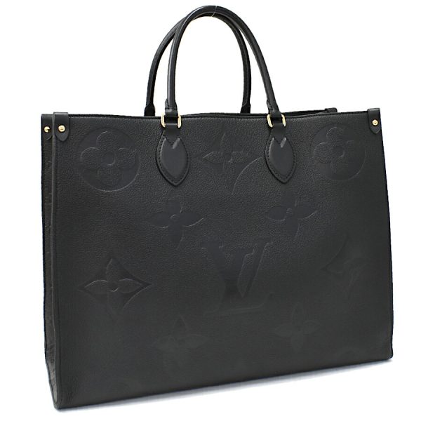 5000041884102574 1 Louis Vuitton Onthego GM Tote Bag Empreinte Noir Black