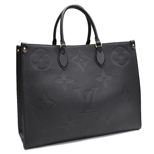 5000041884102589 1 Louis Vuitton Onthego GM Tote Bag Empreinte Black