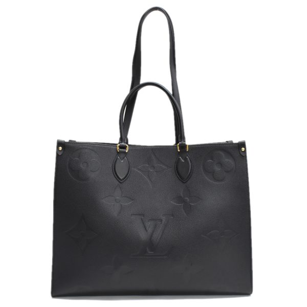 5000041884102589 3 Louis Vuitton Onthego GM Tote Bag Empreinte Black