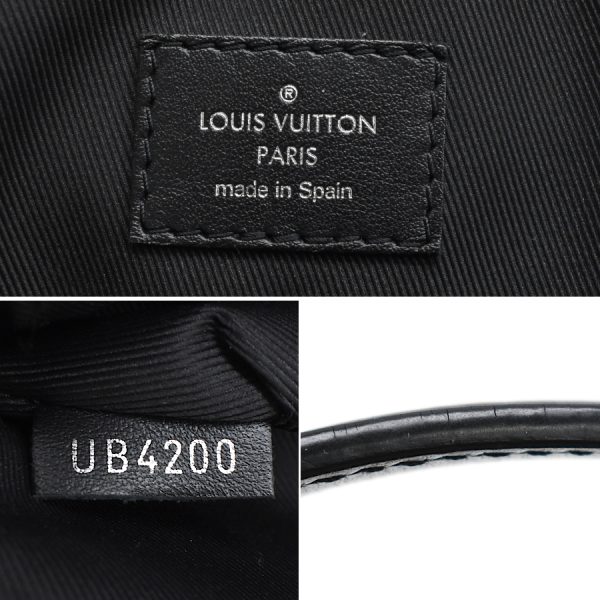 5000041884102593 9 Louis Vuitton Shoulder Bag Giant Taurillon Shadow Noir Black