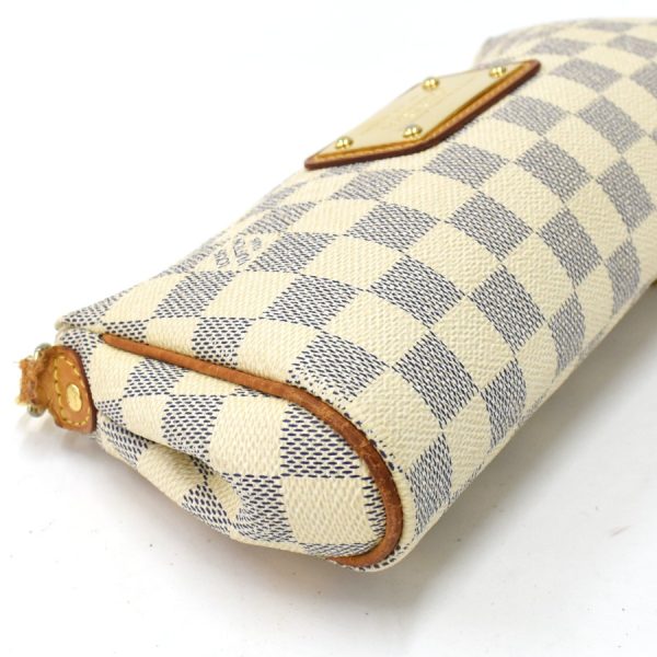 5000041884102613 6 LOUIS VUITTON Eva 2way chain bag shoulder N55214 Damier Azur White