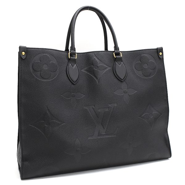 5000041884102622 1 LOUIS VUITTON On The Go GM Tote Shoulder 2way Empreinte Noir