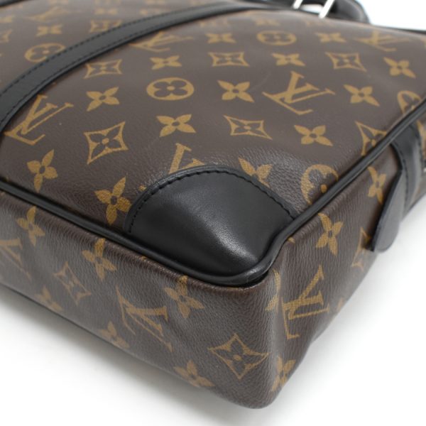 5000041884102624 5 Louis Vuitton Porte Document Voyage Monogram Macassar Brown