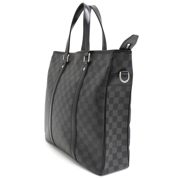 5000041884102628 2 Louis Vuitton Tadao PM Handbag Damier Graphite Black