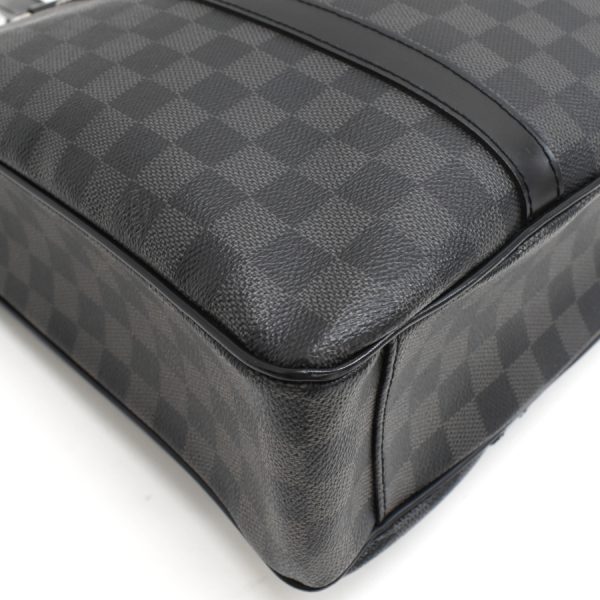 5000041884102628 6 Louis Vuitton Tadao PM Handbag Damier Graphite Black