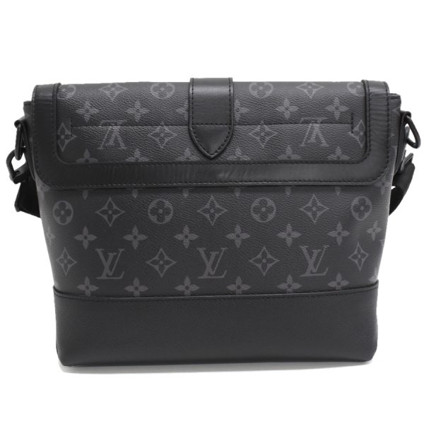 5000041884102665 3 Louis Vuitton Saumur Messenger Shoulder Bag Monogram Eclipse Black