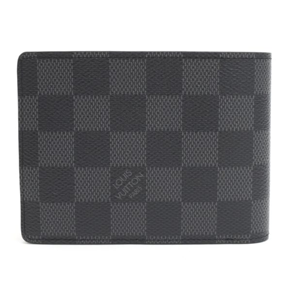 5000041884102668 3 Louis Vuitton Portefeuille Multiple Bifold Graphite Black