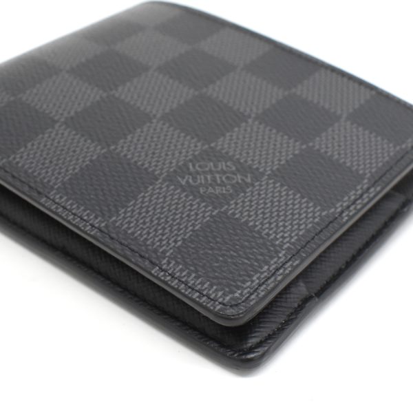 5000041884102668 5 Louis Vuitton Portefeuille Multiple Bifold Graphite Black