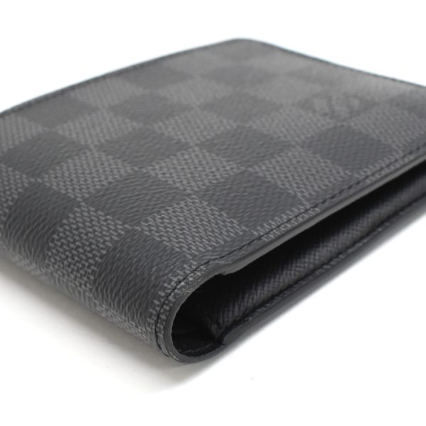 5000041884102668 6 Louis Vuitton Portefeuille Multiple Bifold Graphite Black