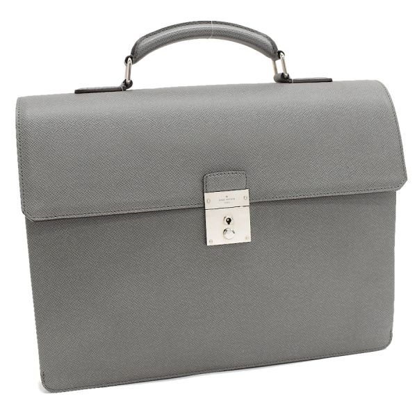 5000041884102676 1 Louis Vuitton Neo Robusto 1 Briefcase Taiga Glacier Gray