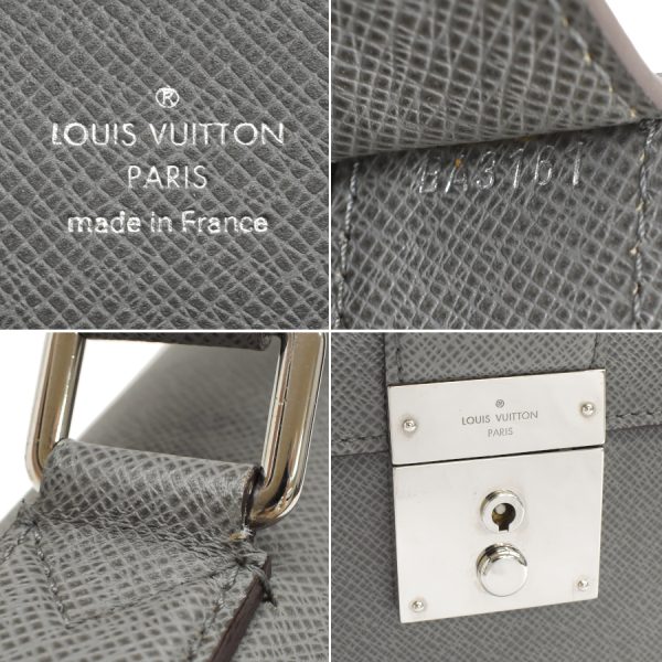 5000041884102676 9 Louis Vuitton Neo Robusto 1 Briefcase Taiga Glacier Gray