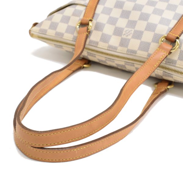 5000041884102690 7 Louis Vuitton Totally PM Tote Shoulder Bag N51261 Damier Azur Ivory