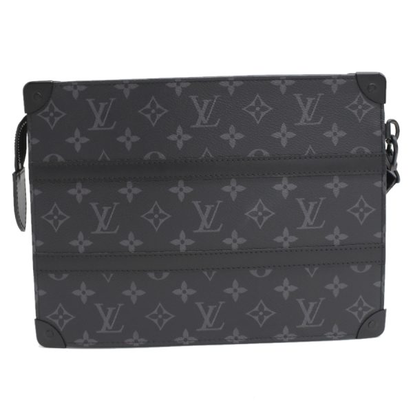 5000041884102728 3 Louis Vuitton Trunk Pochette Shoulder Bag Clutch Eclipse Black