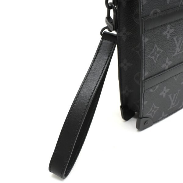 5000041884102728 7 Louis Vuitton Trunk Pochette Shoulder Bag Clutch Eclipse Black