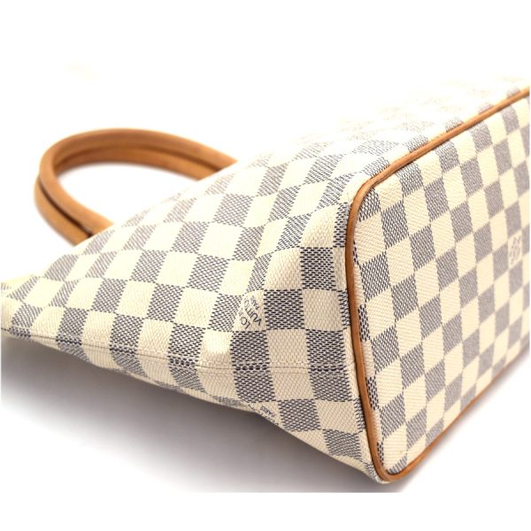 5000041889300177 5 Louis Vuitton Saleya PM Damier Azur N51186 White