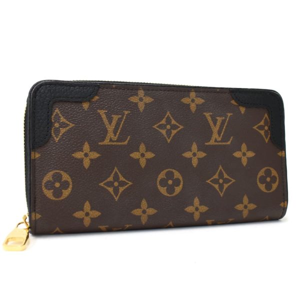 5000042884100362 1 Louis Vuitton Zippy Wallet Retiro Long Wallet Monogram Noir