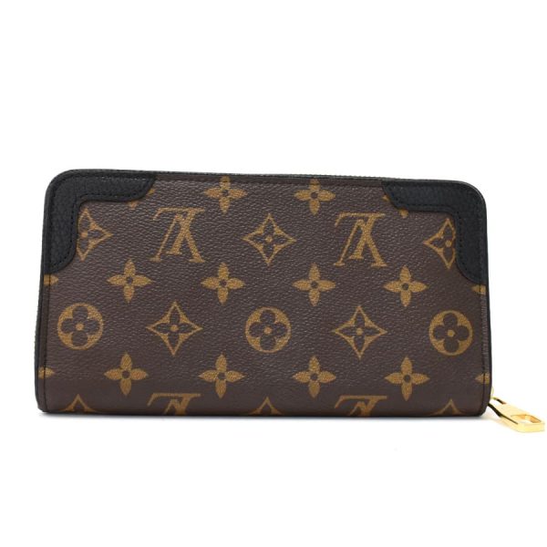 5000042884100362 2 Louis Vuitton Zippy Wallet Retiro Long Wallet Monogram Noir