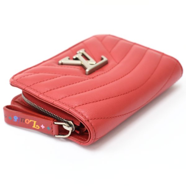 5000042884100385 5 Louis Vuitton New Wave Zipped Compact Wallet Red