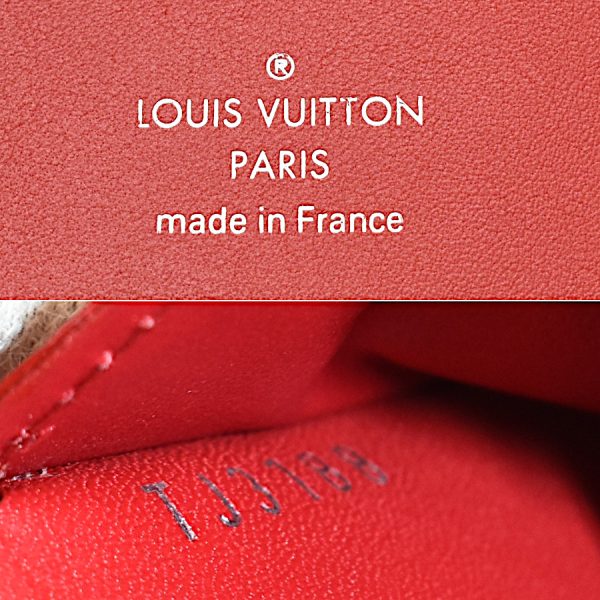 5000042884100385 9 Louis Vuitton New Wave Zipped Compact Wallet Red