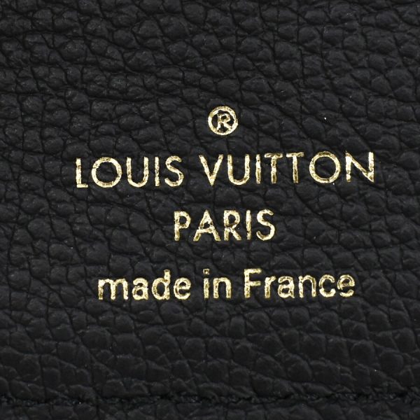 5000042884100418 9 Louis Vuitton Portefeuille Clea Wallet Empreinte Broderie Noir Black