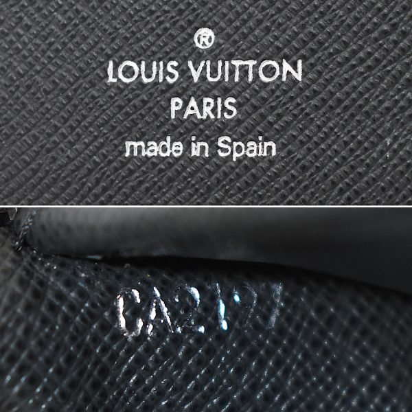 5000042884100422 9 Louis Vuitton Zippy Wallet Vertical Long Wallet Taiga Ardoise