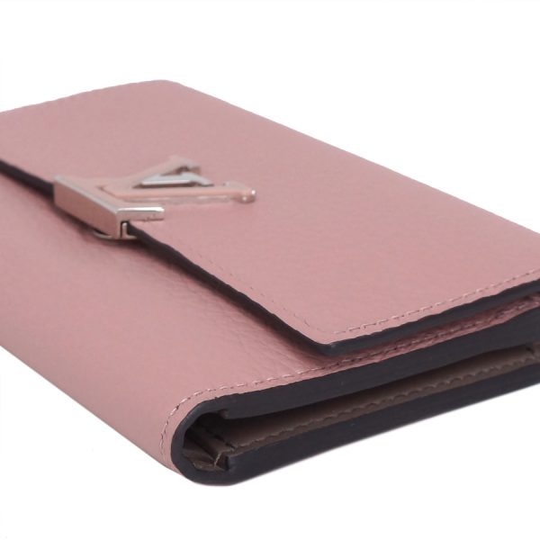 5000042884100427 6 Louis Vuitton Portefeuille Capucines Wallet Magnolia Pink