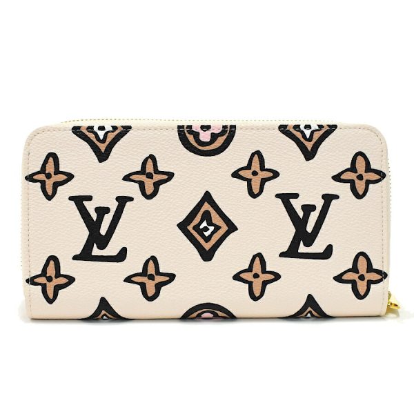 5000042884100434 3 Louis Vuitton Zippy Wallet Long Wallet Capsule Collection Wild at Art Canvas Limited Cream