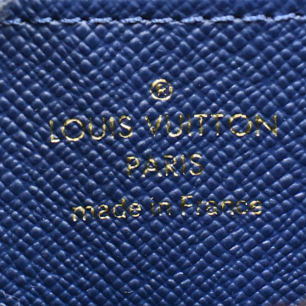 5000042884100438 8 Louis Vuitton Zippy Coin Purse Monogram Jacquard Denim Marine