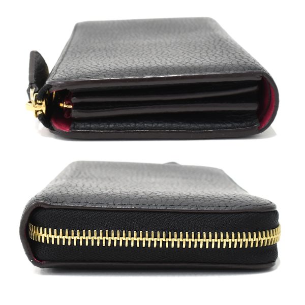 5000042884100439 2 Louis Vuitton Portefeuille Comet Long Wallet L Shaped Zipper Taurillon Leather Noir