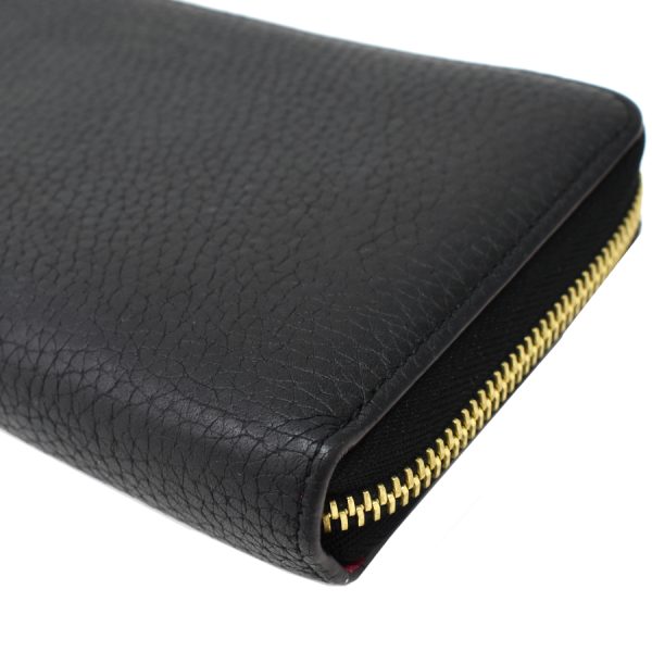 5000042884100439 5 Louis Vuitton Portefeuille Comet Long Wallet L Shaped Zipper Taurillon Leather Noir