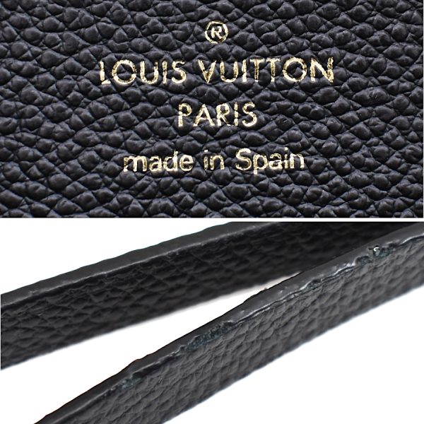 5000042884100444 9 Louis Vuitton Zippy Wallet Monogram Empreinte Black