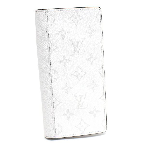 5000042884100450 1 Louis Vuitton Portefeuille Brazza NM Long Wallet Taigarama White