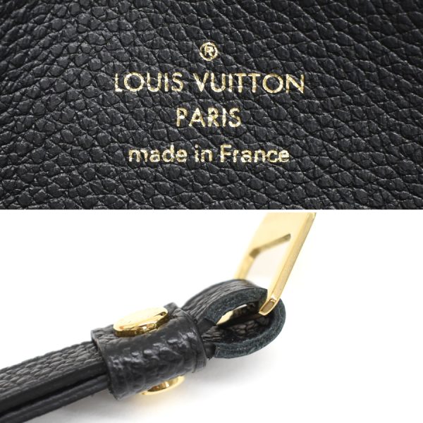 5000042884100452 9 Louis Vuitton Zippy Wallet Empreinte Leather Black